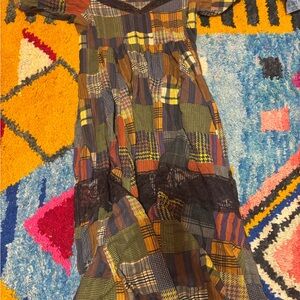 Urban Outfitters Multicolor Patchwork Dress